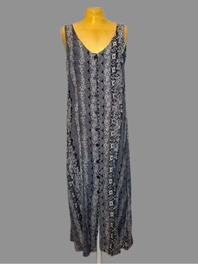 👽Vintage 90s Grunge Boho Printed Maxi Dress👽